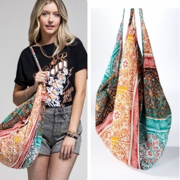 ruggine Handbags - Ruggine "Piece of my Heart" Mandala Boho Bag